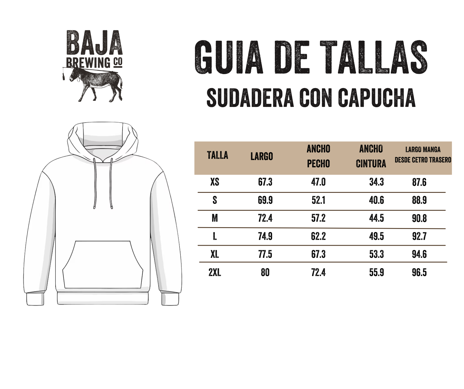 SUDADERA CERRADA BURRO ARCO